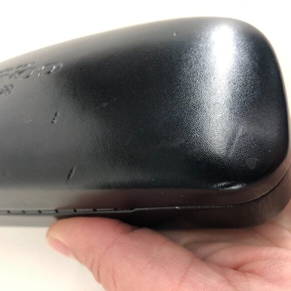 Coach Black Hard Shell Glasses Sunglass Case Black Velvet Interior Unisex - Picture 9 of 12